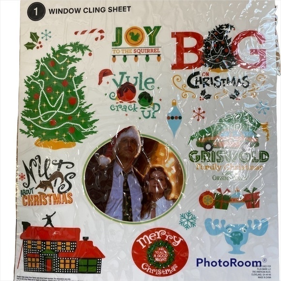 Griswold’s Nation Lampoon’s Christmas Vacation Window Clings NEW Decor - Picture 1 of 6